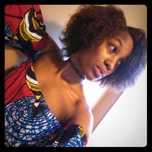 African Print Crop Tops